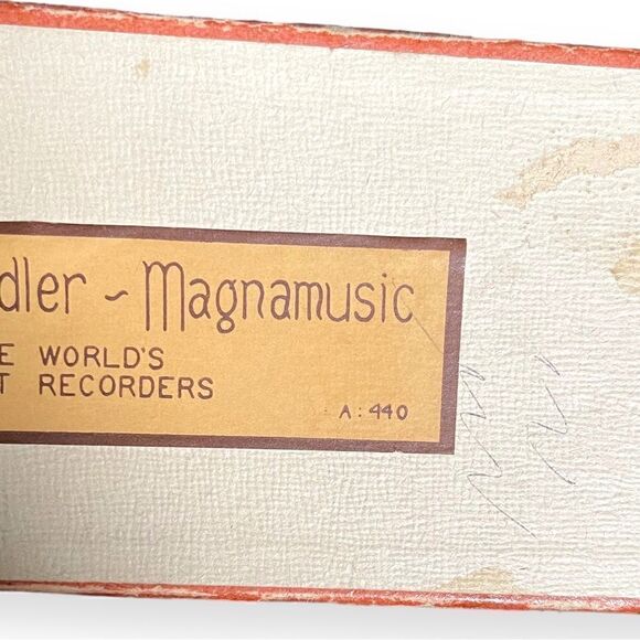 Handmade Germany Johannes-Adler Magnamusic Wood Recorder A:440 Original Box - Picture 16 of 16